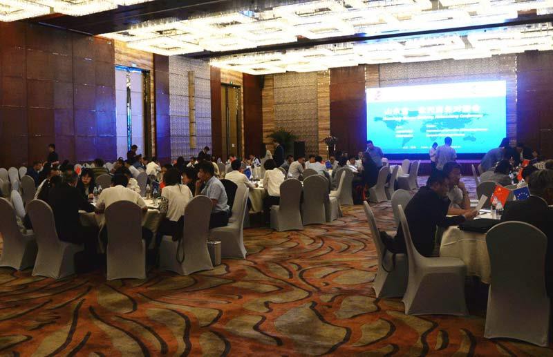 Yantai Haige attend Shandong European conference